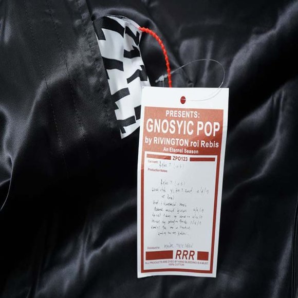 RIVINGTON ROI REBIS Alphabet Lightning Black Jacket - Picture 7 of 16